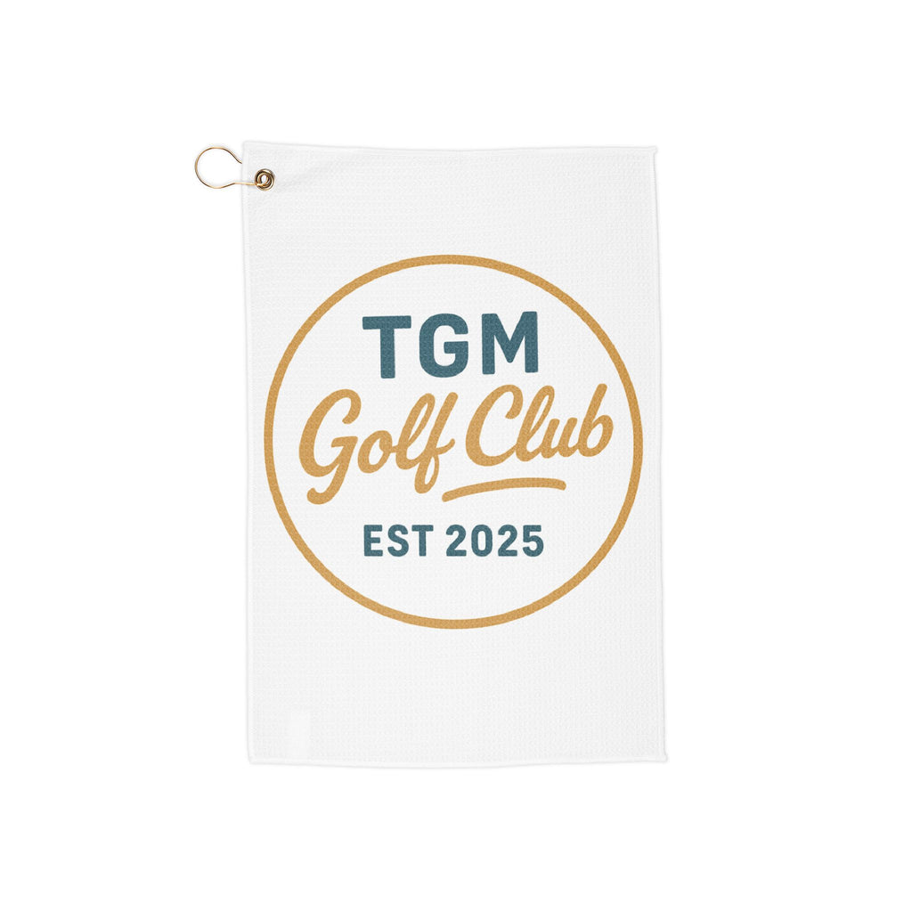 TheGreasy'M Golf Towel - White