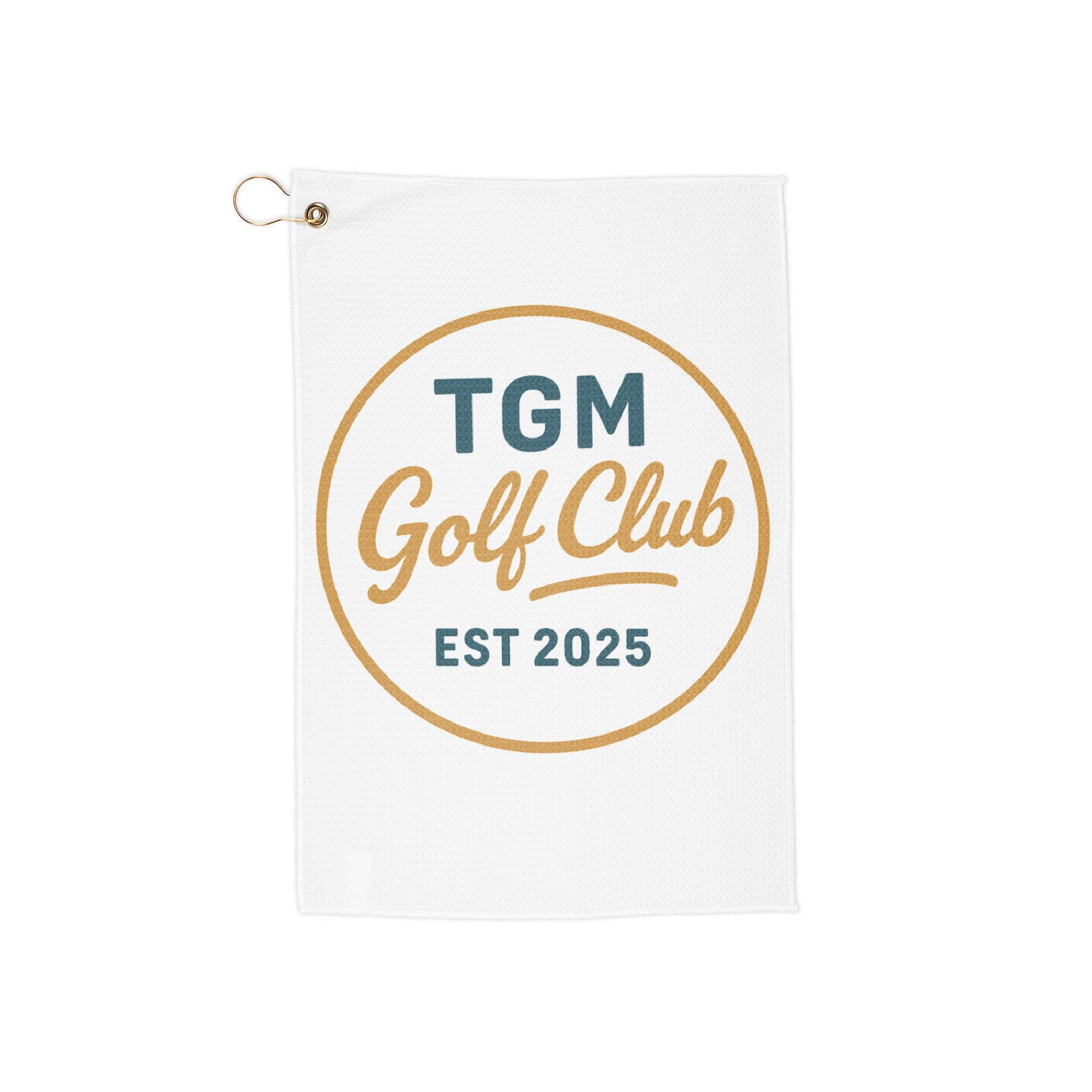 TheGreasy'M Golf Towel - White