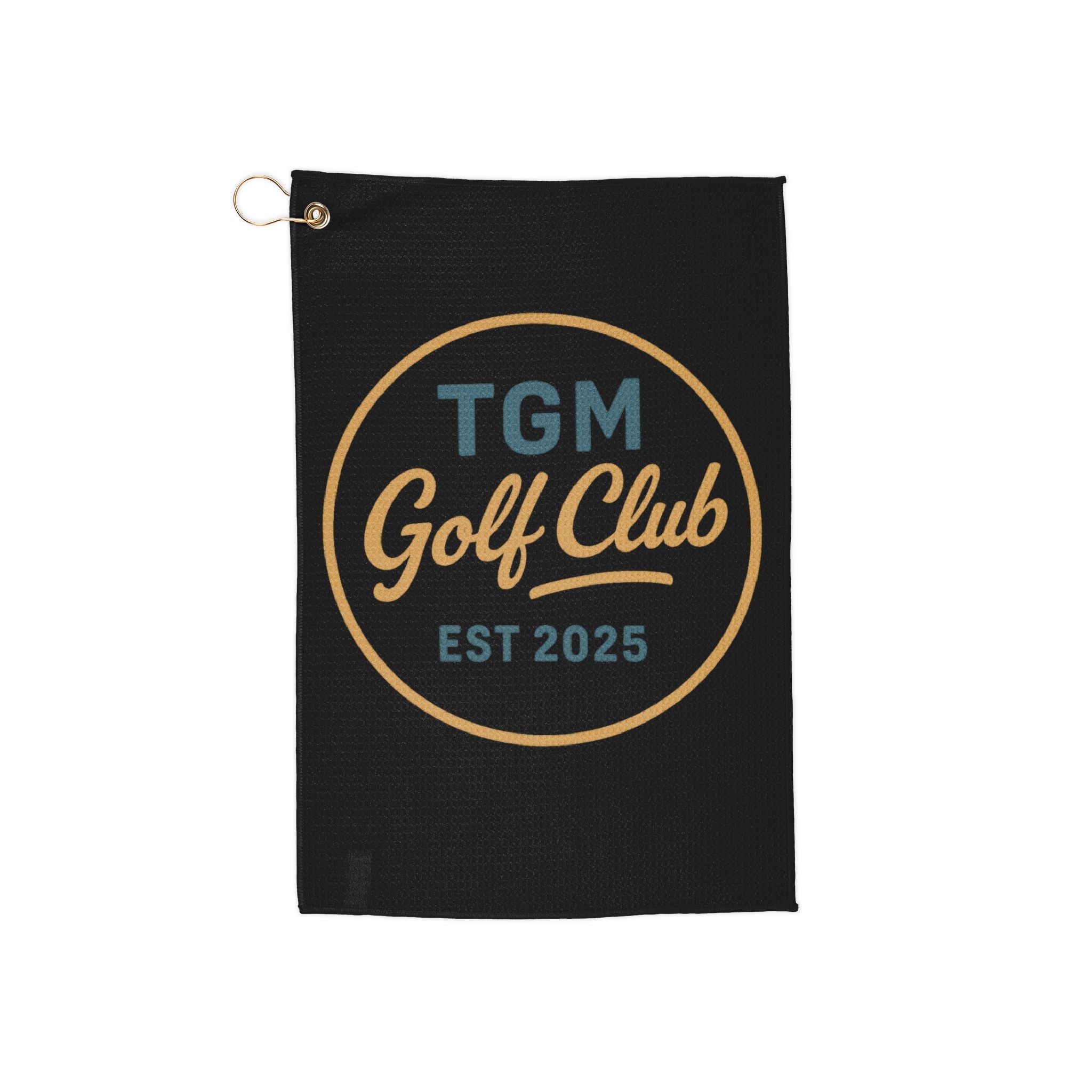 TheGreasy'M Golf Towel - Black